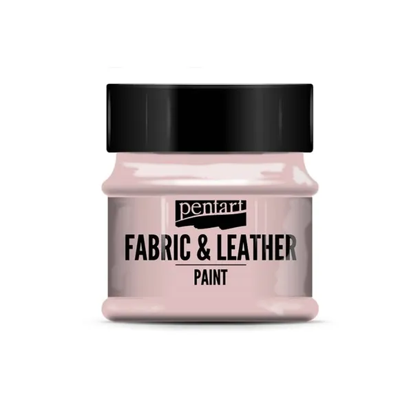 PENTART FARBA DO TKANIN I SKÓR 50ml RÓŻOWA