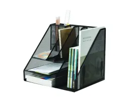 organizer-z-przybornikiem-a4-metalowy-8-przegrodek