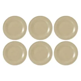 zestaw-6-bezowych-talerzy-porcelanowych-beat-23-cm