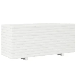 donica-ogrodowa-biala-110x40x495-cm-lite-drewno-sosnowe