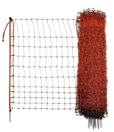siatka-elektryczna-dla-drobiu-50m-x-106cm-szpic-pomaranczowy-kerbl
