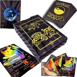 karty-pokemon-kolekcjonerskie-blyszczace-charizard-pikachu-zestaw-55szt