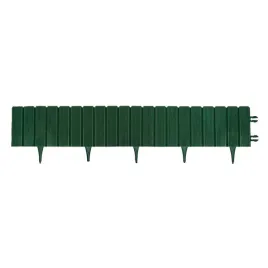 ekobord-palisada-plastikowa-ogrodowa-obrzeze-plotek-1-metr-24cm-zielona