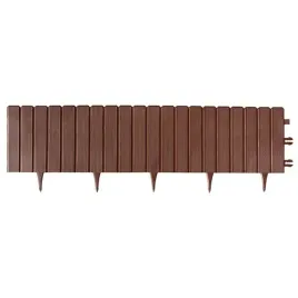 ekobord-palisada-plastikowa-ogrodowa-obrzeze-plotek-1-metr-29cm-ciemny-braz