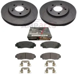 honda-odyssey-35-v6-2005-2010-2x-tarcze-klocki-hamulcowe-przod-blaszki