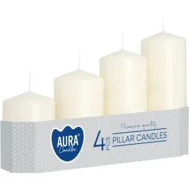 swiece-pienkowe-walce-stopniowane-bispol-aura-sw50-4-011-ecru-4szt
