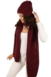 szalik-szal-czapka-beanie-komplet-damski-kobiecy-10percent-welny-bordowy