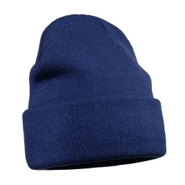 ciepla-klasyczna-wywijana-czapka-zimowa-na-zime-unisex-podwojna-chabrowa