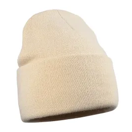 ciepla-klasyczna-wywijana-czapka-zimowa-na-zime-unisex-podwojna-bezowa