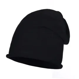 czapka-dla-kobiety-beanie-jesienna-zimowa-majka-prosta-bez-wzoru-czarna