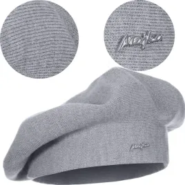 beret-damski-klasyczny-zimowy-produkt-polski-majka-elegancki-szary