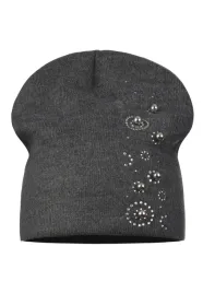 damska-czapka-wywijana-beanie-jesienna-zimowa-na-zime-zdobiona-grafitowa