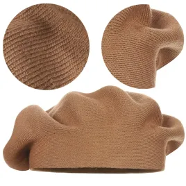 beret-damski-klasyczny-zimowy-produkt-polski-majka-elegancki-brazowy