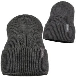 czapka-beanie-zimowa-damska-ciepla-na-zime-wywijana-miekka-szara-majka