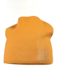 zolta-czapka-damska-dzety-jesienna-zimowa-ozdobne-dzety-beanie-majka