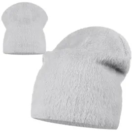 szara-czapka-damska-beanie-futrzana-jesienno-zimowa-polska-marka-majka