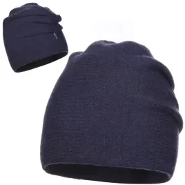 czapka-damska-10percent-welny-ciepla-bez-wzoru-zimowa-jesienna-niebieska-jeans