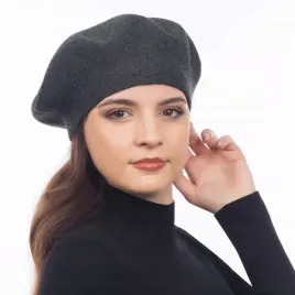 klasyczny-beret-damski-polska-marka-jesienny-zimowy-cieply-grafitowy