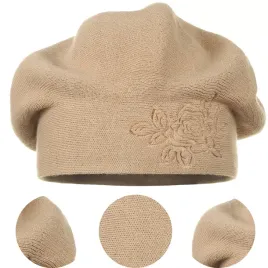 karmelowy-beret-klasyczny-damski-elegancki-zimowy-produkt-polski-majka