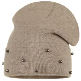 bezowa-czapka-damska-beanie-futrzana-jesienno-zimowa-polska-marka-majka