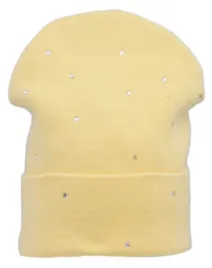 czapka-damska-jesienna-zimowa-zdobiona-cyrkoniami-wywijana-zolta