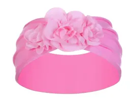 opaska-dziecieca-turban-rozowa-ozdobne-duze-kwiaty-rozciagliwa-38-46
