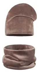 komplet-czapka-beanie-tuba-komin-welurowy-aksamit