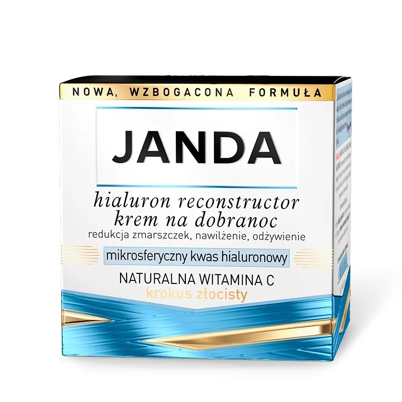 janda-krem-do-twarzy-na-noc-hialuron-reconstructor-witamina-c-e-stan-nowy