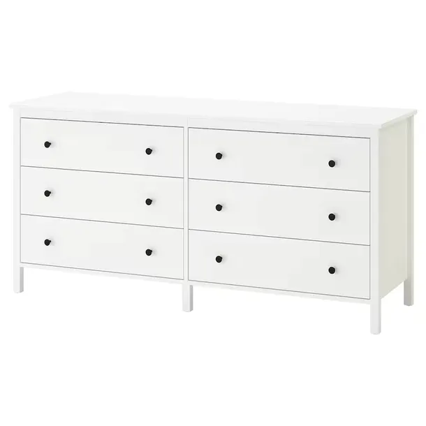 IKEA KOPPANG Komoda, 6 szuflad, biały, 172x44x83 cm