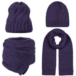 szalik-szal-czapka-beanie-komplet-damski-kobiecy-10percent-welny-fiolet-fioletowy