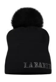 czapka-damska-beanie-z-pomponem-zimowa-czarna