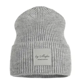 czapka-damska-beanie-zimowa-szara-majka