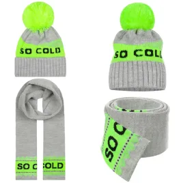 szalik-czapka-komplet-damski-zimowy-jesienny-kobiecy-so-cold-szary-neon