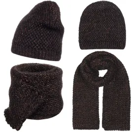szalik-czapka-beanie-komplet-damski-kobiecy-30percent-moher-braz-brazowy