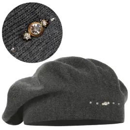 szary-beret-klasyczny-damski-elegancki-zimowy-produkt-polski-majka