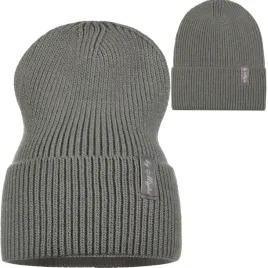 czapka-damska-kobieca-beanie-jesienna-zimowa-polska-marka-szara-szarosc