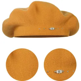 cieply-beret-damski-majka-podwojny-zolty-welna