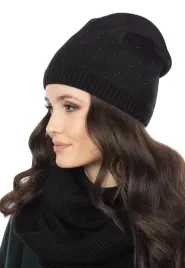 majka-czapka-damska-beanie-zimowa-czarny