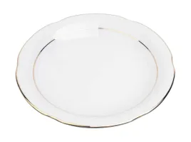 chodziez-kamelia-b014-talerz-deserowy-maly17cm-zlote-paski-zlocenia-zlocony