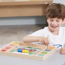 dla-dzieci-drewniana-gra-kulki-zlap-i-dopasuj