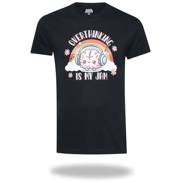 koszulka-dead-bambi-overthinking-blk