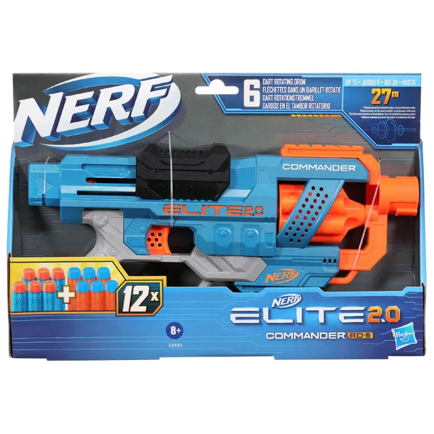 nerf-e9485-wyrzutnia-commander-rd-6-hasbro-kolor-wielokolorowy