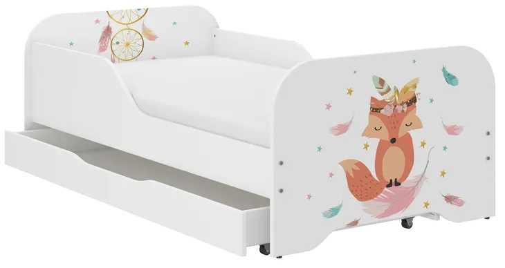 Łóżko MIKI dziecięce 160x80 + materac + szuflada !