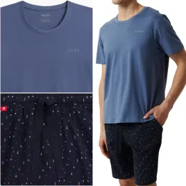 pizama-meska-atlantic-nmp-385-luzny-krotki-komplet-100percent-bawelna-xl