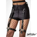 spodenki-killstar-hardliner-garter-shorts