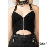 top-killstar-wild-instinct-halter-top-kolor-wielokolorowy