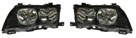 bmw-3-e46-1998-2001-reflektory-glowne-lampy-przednie-czarne-ramki-komplet