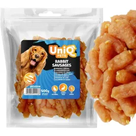 przysmak-dla-psa-miekkie-kielbaski-z-krolika-uniq-pets-500g
