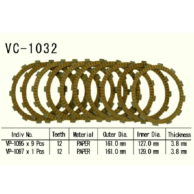 tarcze-sprzeglowe-vesrah-vc-1032-stan-nowy