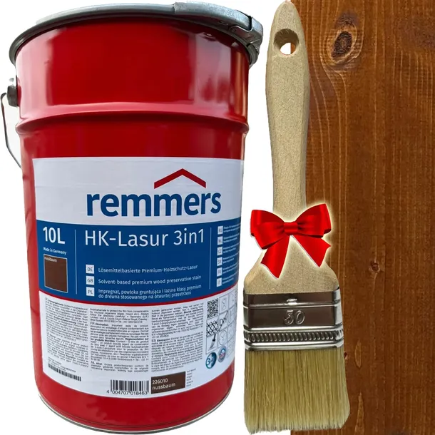 Remmers hk-lasur impregnat do drewna elewacji 10L Orzech 2260